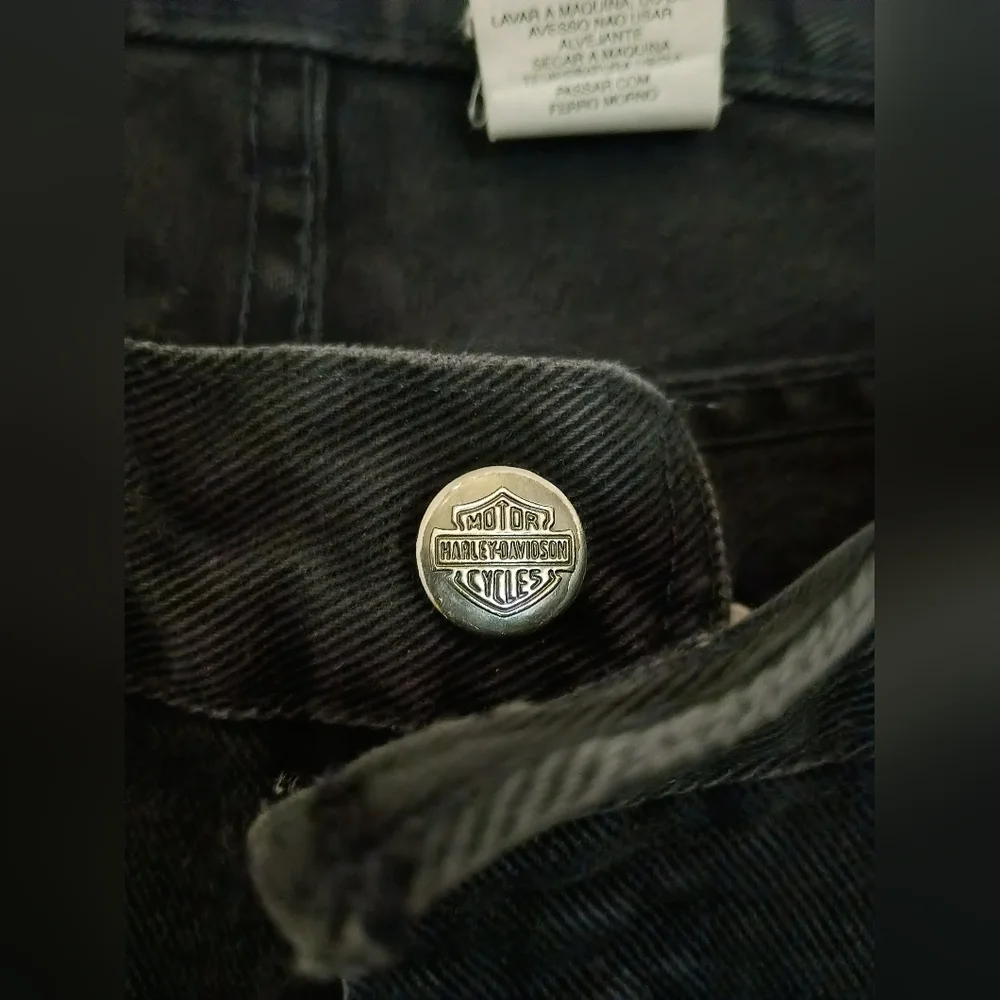 VTG HARLEY DAVIDSON MEN'S‎ JEANS RELAXED FIT SZ 38/32